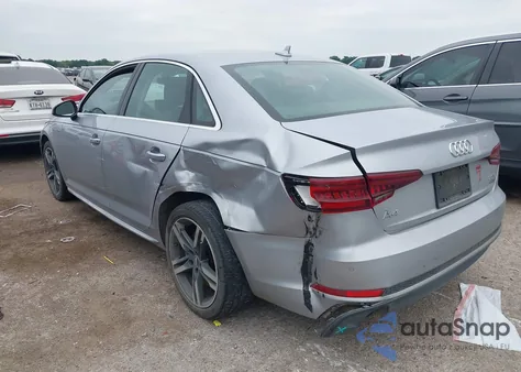 2018 Audi A4 2.0T Premium/2.0T Tech Premium from USA, damaged, VIN WAUENAF40JA110658